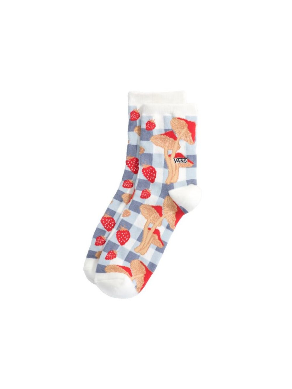 Vans Fresh Pick Half Crew Socks Women's Size 8-10.5 (1 Pair) NEW